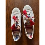 Keds Kate Spade/ Women's White Canvas Sneakers w/tassel sz 7 Photo 1
