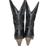 Corkys sage brushed black leather cowgirl boots. Size 10 Photo 5