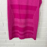 Brooks  Running Pink Striped Tank Top Size S Photo 2