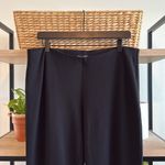 Eileen Fisher  Pull On Ponte Black Knit Dress Pant Trouser, Large Photo 1