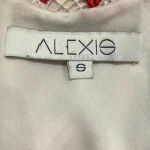 Alexis  Clement lace Dress in red and white Photo 7