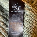 Miss Selfridge ❤️  Green Open Front Longline Knitted Cardigan with Pockets Photo 4