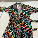 Alice + Olivia  “Willa Rainbow Stace Robe Kimono Size Xs Multicolor Photo 4