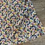Molly Bracken  colorful floral faux wrap style ruched mini skirt Photo 4