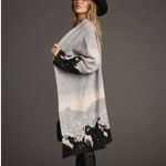 12th Tribe  Yellowstone Printed Duster Cardigan sz S/M Photo 1