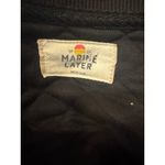 Marine layer  Corbet Quilted Bomber Jacket – Black – Size Medium Photo 3