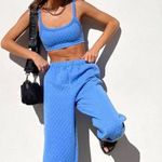 Princess Polly  Blue Sweat Set Photo 0