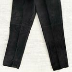Contrasts Vintage Deadstock Black Leather High Rise Straight Leg Pants 11 Korea Photo 4