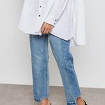 Nordstrom Caara Two Tone Straight Denim Blue Jeans NWT Photo 7