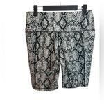 DSG Black and White Snakeskin Bike Shorts Size M Photo 1