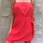 EXPRESS Red Strapless Dress/ Red Mini Dress Photo 0