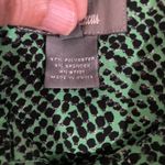 Neiman Marcus Women's Green/Black Print Button-Down Blouse Size S Career Casual Photo 7