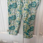 Talbots  Teal‎ And Yellow Heritage Dress Pants Size 10 Photo 3
