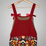 Eyeshadow Ugly Christmas Sweater Knit Romper Jumper Shorts Womens M Holiday Festive Bows Photo 4