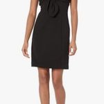 Trina Turk Size 4 Women's One Shoulder Cocktail Dress Black Bow $140 Photo 7