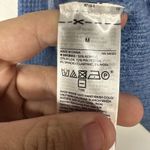 Gap  Women’s Sweater Size Medium Light Blue Textured Knit Long Sleeve Pullover Photo 7