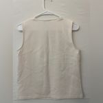 Nine West Ivory Sleeveless Knit Top Size S NWT (N5)!! Photo 2