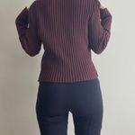 Bandolino Brown Vintage Faux Fur Trim Collar Jacket Photo 3