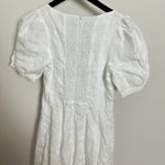 Reformation  Coucou Pleated Linen Midi-Dress in White Size US 4 Photo 6