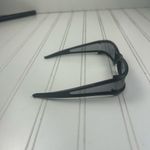 Black Rectangular Slim Frame Sunglasses Unisex Y2K Style Photo 2