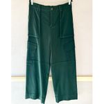 Vince . Flannel Wide Leg Wool Blend Cargo Pant Trouser Sea Onyx Size 10 Photo 1
