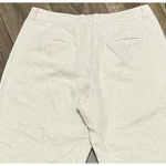 Soundstyle Beige High Rise Linen Blend Wide Leg Pants Women’s 12 Beach Boho Photo 8