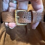 Anna Paola | Italian Leather Satchel w/ Crossbody & Scarf Brown Photo 9