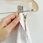 MOTHER Denim MOTHER • The Ruffle Mini Skirt white stretch denim Fairest Of Them All Photo 7