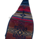 Pendleton Vintage  Sling Bag Shoulder Backpack Wool Native Aztec Photo 0