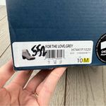 Dr. Scholls For the Love Lace-up Heel Booties 10M Soft Grey Faux Leather $130 Photo 9