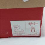 Style & Co  Womens Ankle Boots Size 6 Tiny2 Chestnut Suede Faux Fur Shearling NIB Photo 13