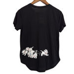 Disney 101 Dalmatians Black Short Sleeve Hi-Lo Tshirt Juniors Size M (7/9) Photo 1