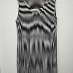 Ekouaer  Black and White Striped Sleep Dress size 2XL Photo 0