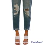 KanCan USA KanCan Kerrigan Busted Knee Distressed Mom Jeans Photo 1