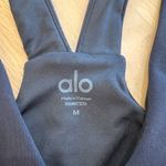Alo Yoga  Black Airbrush Real Bra Tank Photo 3