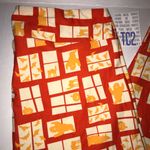 LuLaRoe Leggings Halloween Spooky Windows Sz TC2 (18+) NWT Orange Ghosts Cat Bat Photo 1