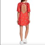 Free People Mockingbird Mesh Inset Floral Mini Dress 0 Photo 2
