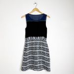 Moulinette Soeurs  Anthropologie Dress Size 4 – Black Blue Photo 3