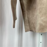 Life Clothing Large Wide Sleeve Tie Dye Butterfly Skull Crewneck Crop Top Rose Brown Photo 4