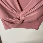 Pretty Little Thing  Fitted Crop Top Dusty Rose Women’s Excellent Condition Photo 2
