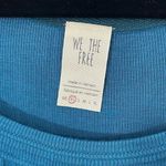 Free People  Women's We The Free Love Valley Long Sleeve Top Aquatic  Blue‎ XS Photo 2