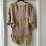 Marc New York  Oversized Short-sleeved Watercolor Top, Size Medium Photo 5