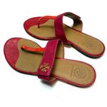 Tory Burch Pink Orange Kira Thong Sandals Sz. 7 Photo 1