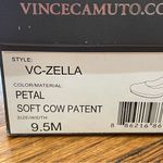 Vince Camuto  Zella Patent Platform Pumps Petal Nude Beige Women’s Size 9.5 Photo 10