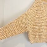 Free People NWOT Coconut V-neck Sweater In Sandy Combo Size Small Photo 2