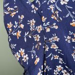 Bloomchic  Floral Ruffle Sleeve Wrap Dress-Knee Length Size US 12 NWT Photo 3