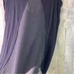 Gap Athletic Large Burnout Sleeveless Top w/Back Sheer Panel Crewneck Bl… Photo 3