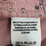 We The Free Free People Raw Hem Corduroy Ankle Skinny Pants Dusty Rose Pink 27 Photo 8