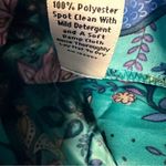 Vera Bradley  Rain Poncho Peacock Garden Hooded Packable NWT SM MED Photo 7