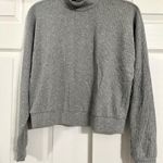 Abound Gray Mock Neck Sweater Photo 0